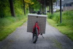 Lastenrad rot